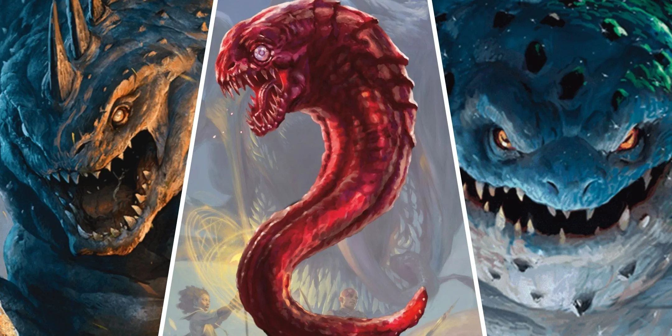 Death Slaad, Slaad Tadpole và Blue Slaad, các biến thể của Slaad trong D&amp;D