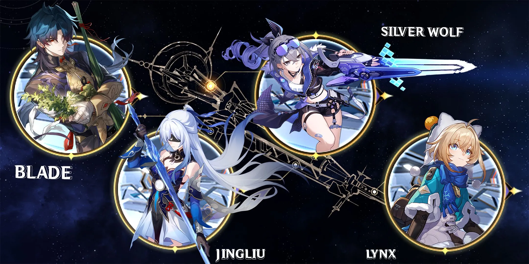Đội hình Blade kinh điển cùng Jingliu, Silver Wolf và Lynx vẫn mạnh mẽ trong Honkai Star Rail