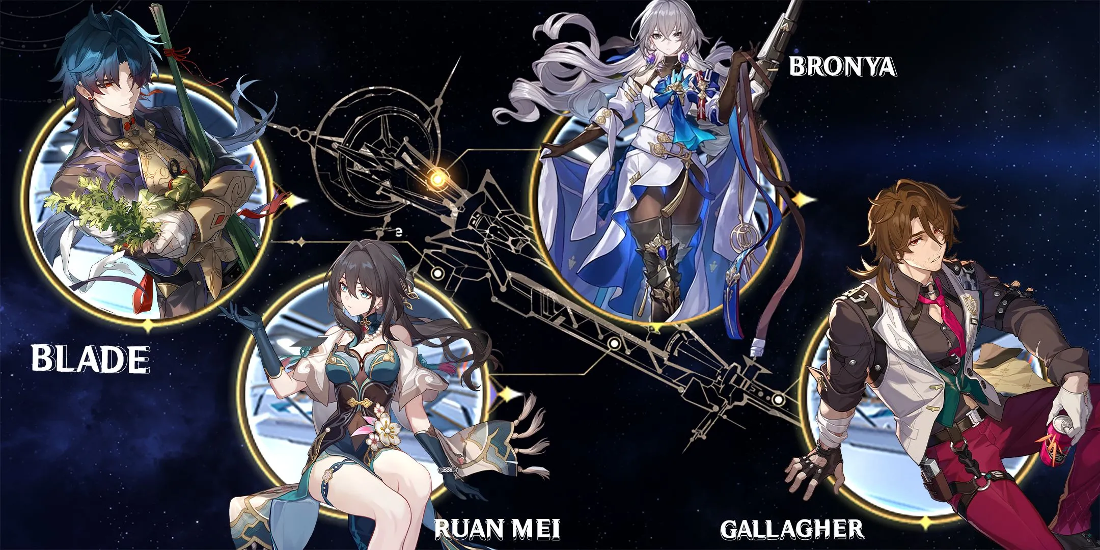 Đội hình Blade thân thiện với người chơi F2P cùng Ruan Mei, Bronya và Gallagher