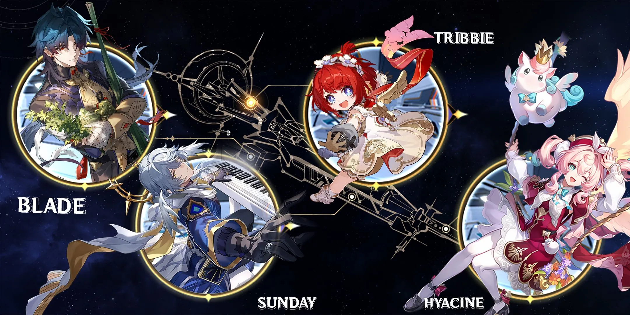 Đội hình tối ưu Blade cùng Sunday, Tribbie và Hyacine tăng cường sát thương trong Honkai Star Rail