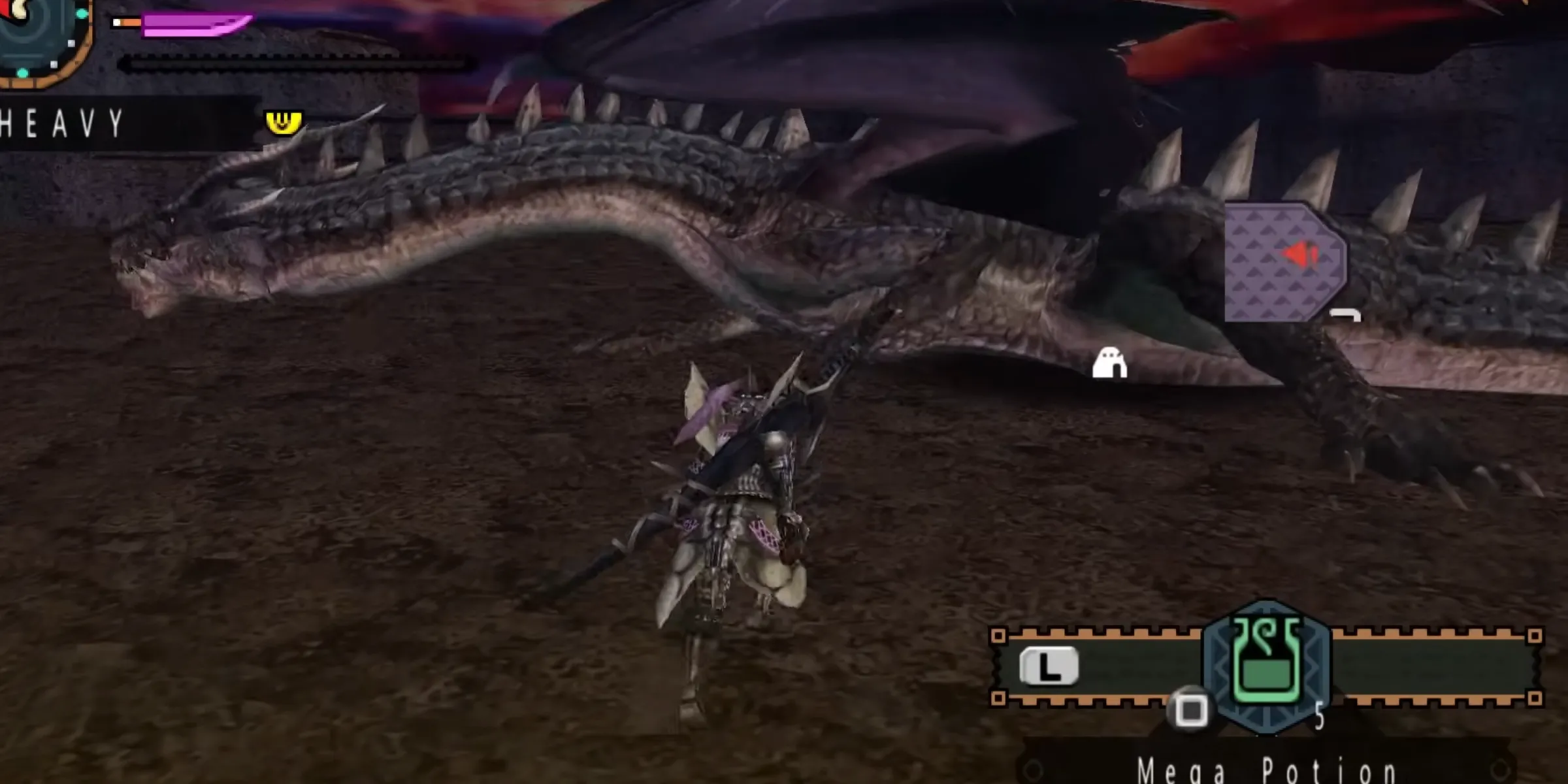 Fatalis, một con rồng lớn và đáng gờm trong Monster Hunter PS2