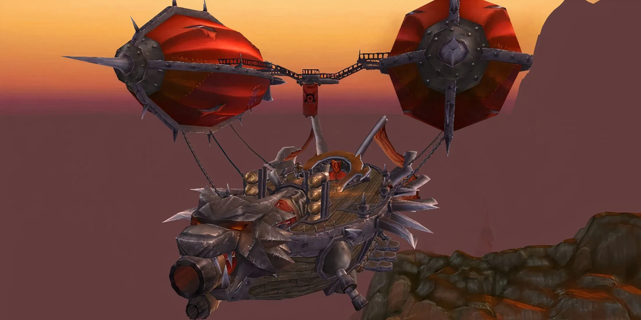 Hạm đội Hellscream's Fist của phe Horde trong World of Warcraft Mists of Pandaria