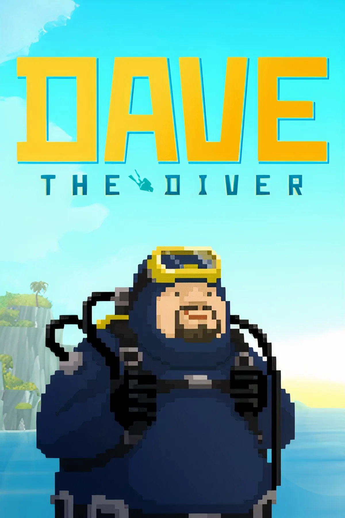 Hình ảnh bìa của Dave the Diver, game phiêu lưu kết hợp quản lý nhà hàng dưới biển