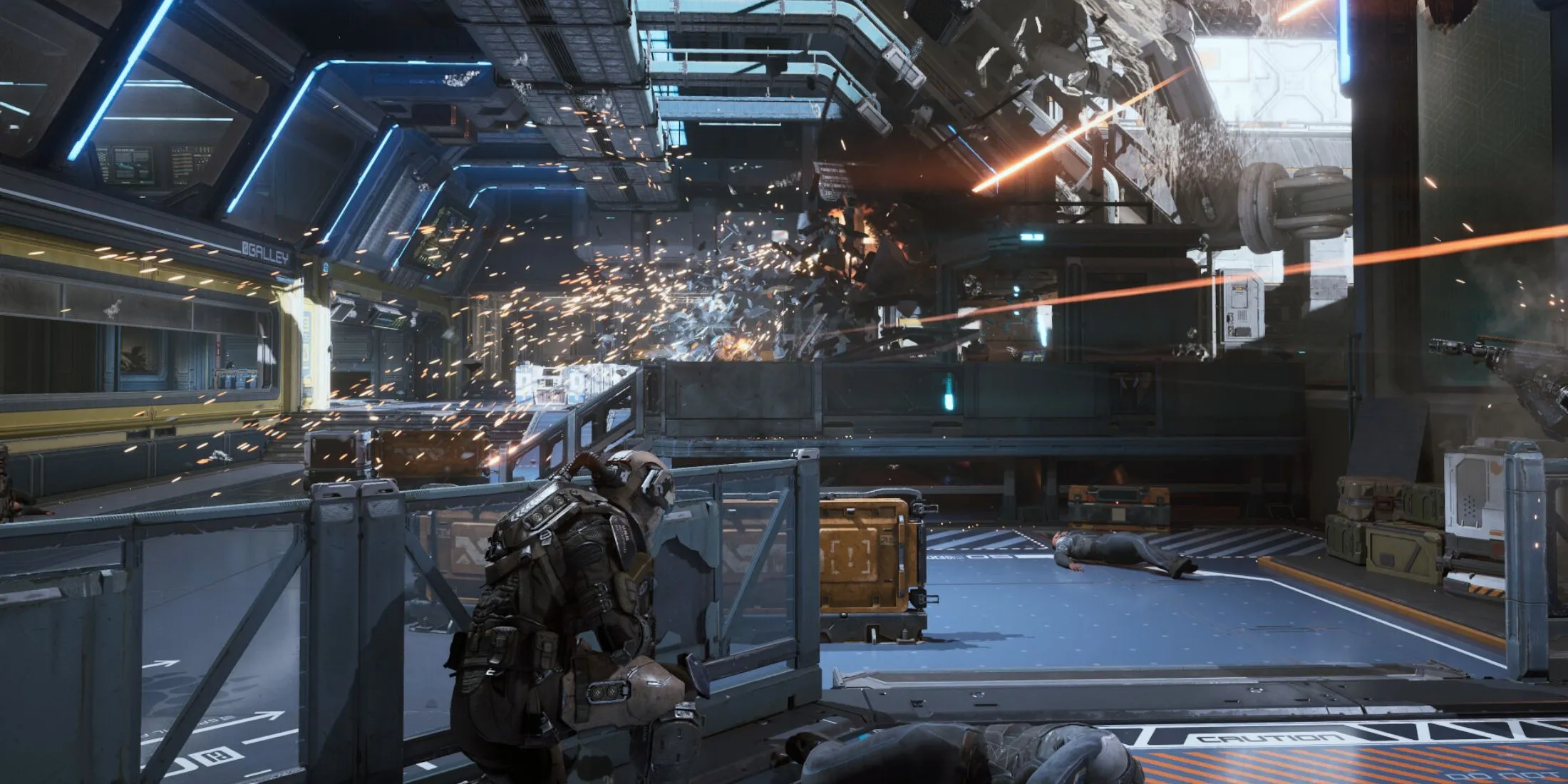 Hình ảnh đồ họa game The Expanse Osiris Reborn thể hiện nhân vật chính trong bối cảnh vũ trụ khoa học viễn tưởng, gợi mở về lối chơi hành động RPG.