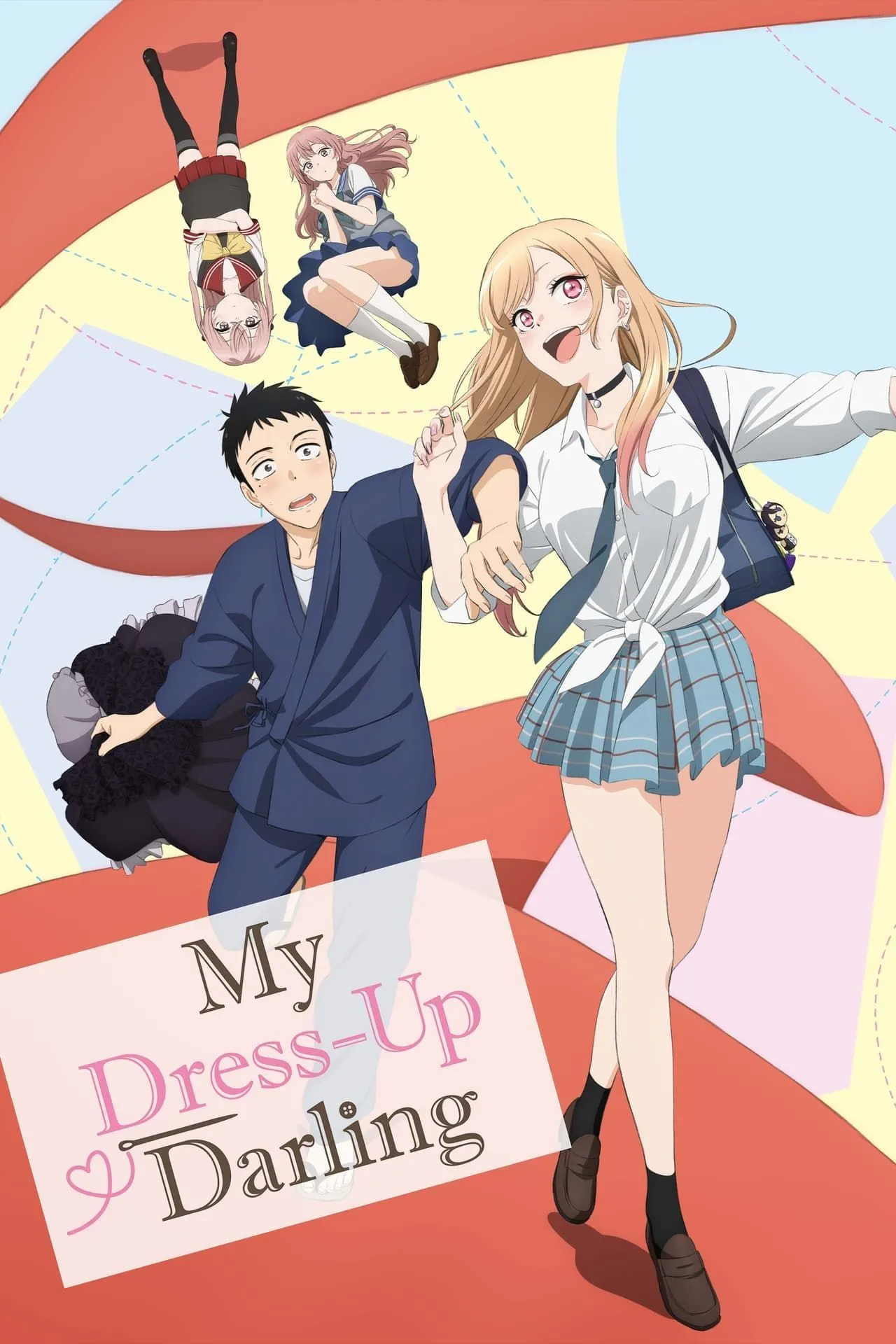 Hình ảnh Marin Kitagawa và Gojo Wakana trong My Dress-Up Darling Season 2, thể hiện sự đáng yêu của họ