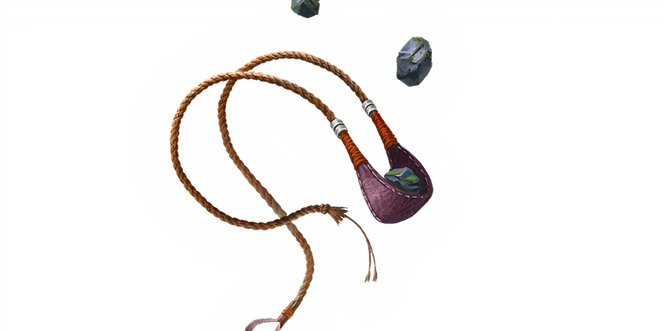 Hình ảnh một cây ná (Sling) trong Dungeons &amp; Dragons, một vũ khí tầm xa đơn giản