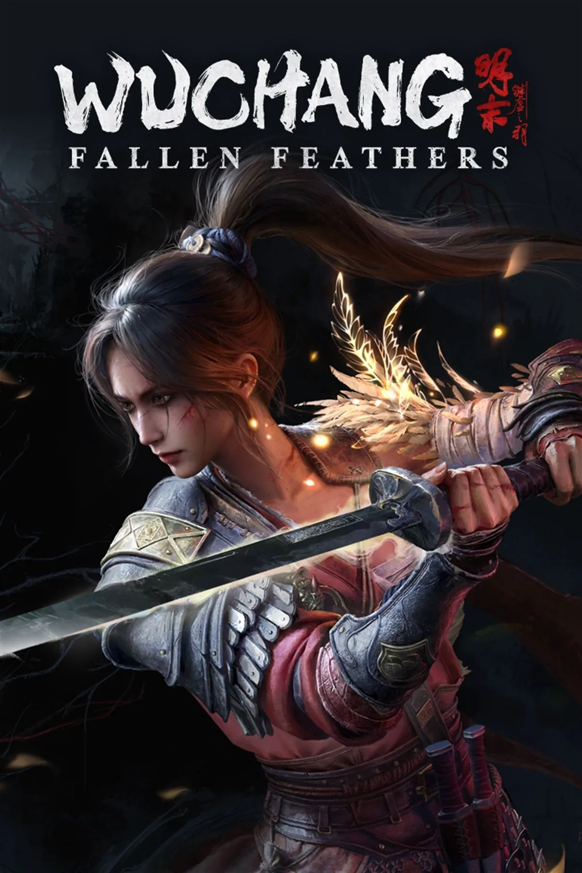 Hình ảnh nghệ thuật bao bì của game Wuchang Fallen Feathers với các chi tiết tinh xảo và bí ẩn
