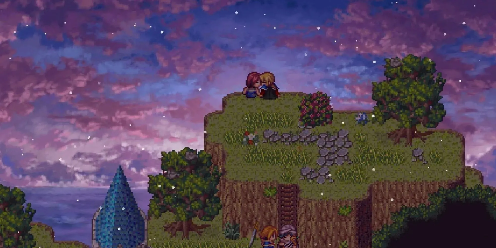 Hình ảnh nhân vật trong game Ara Fell: Enhanced Edition với đồ họa pixel