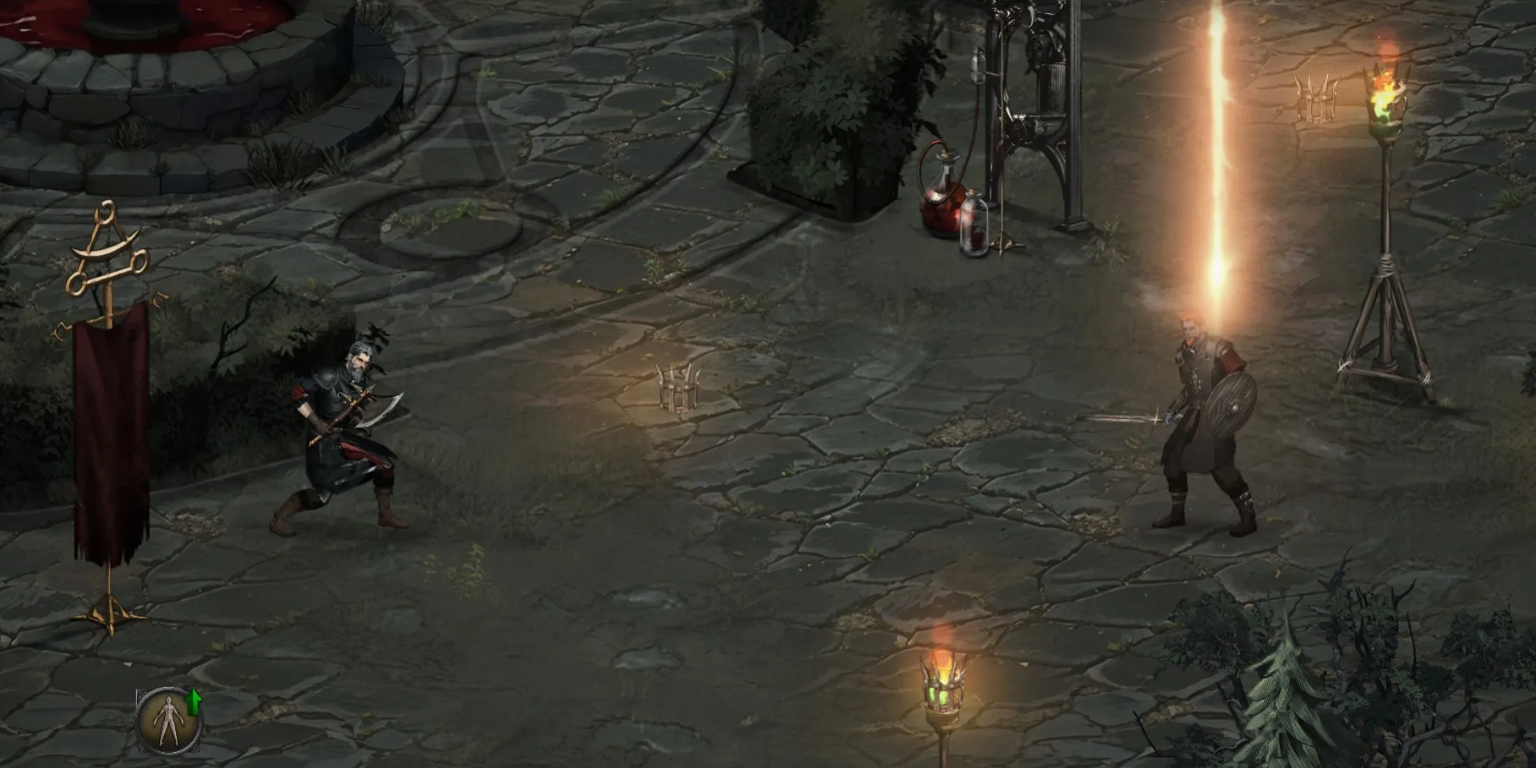 Hình ảnh nhân vật trong Vampire’s Fall 2, đại diện cho thế giới game nhập vai tăm tối