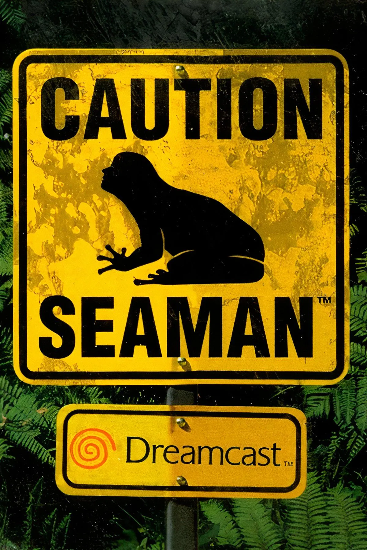 Hình ảnh sinh vật Seaman độc đáo trong tựa game mô phỏng ảo trên Dreamcast, nơi Seaman sẽ trò chuyện và chúc mừng sinh nhật bạn.