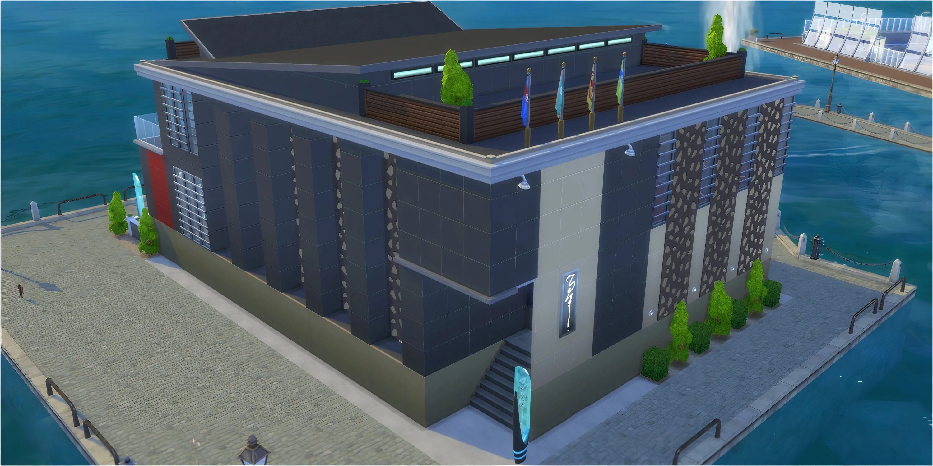 Không gian sang trọng và đa tầng của Discotheque Pan Europa, điểm đến giải trí hàng đầu Sims 4