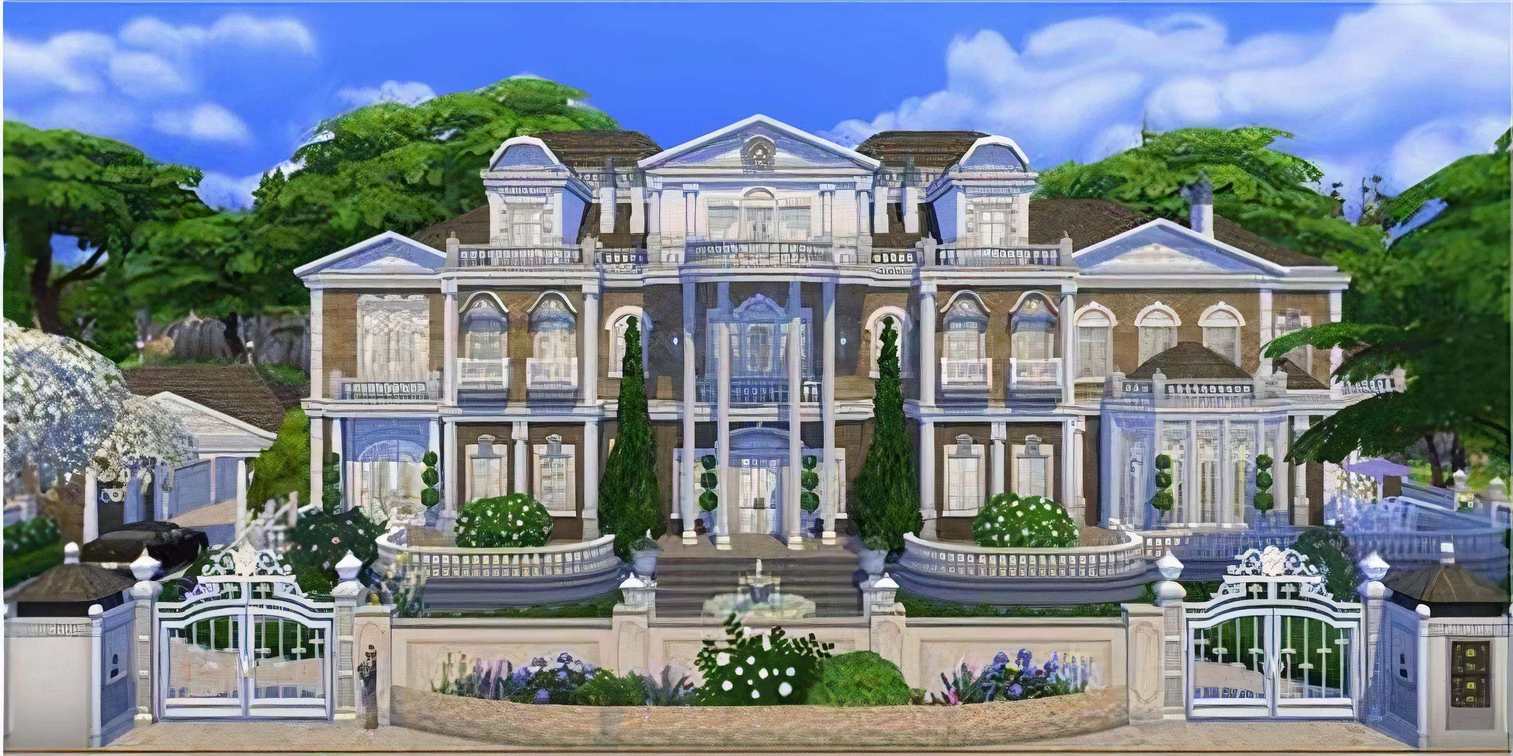 Khu đất Oakenstead rộng lớn và sang trọng, lý tưởng để xây dựng di sản Sim trong The Sims 4