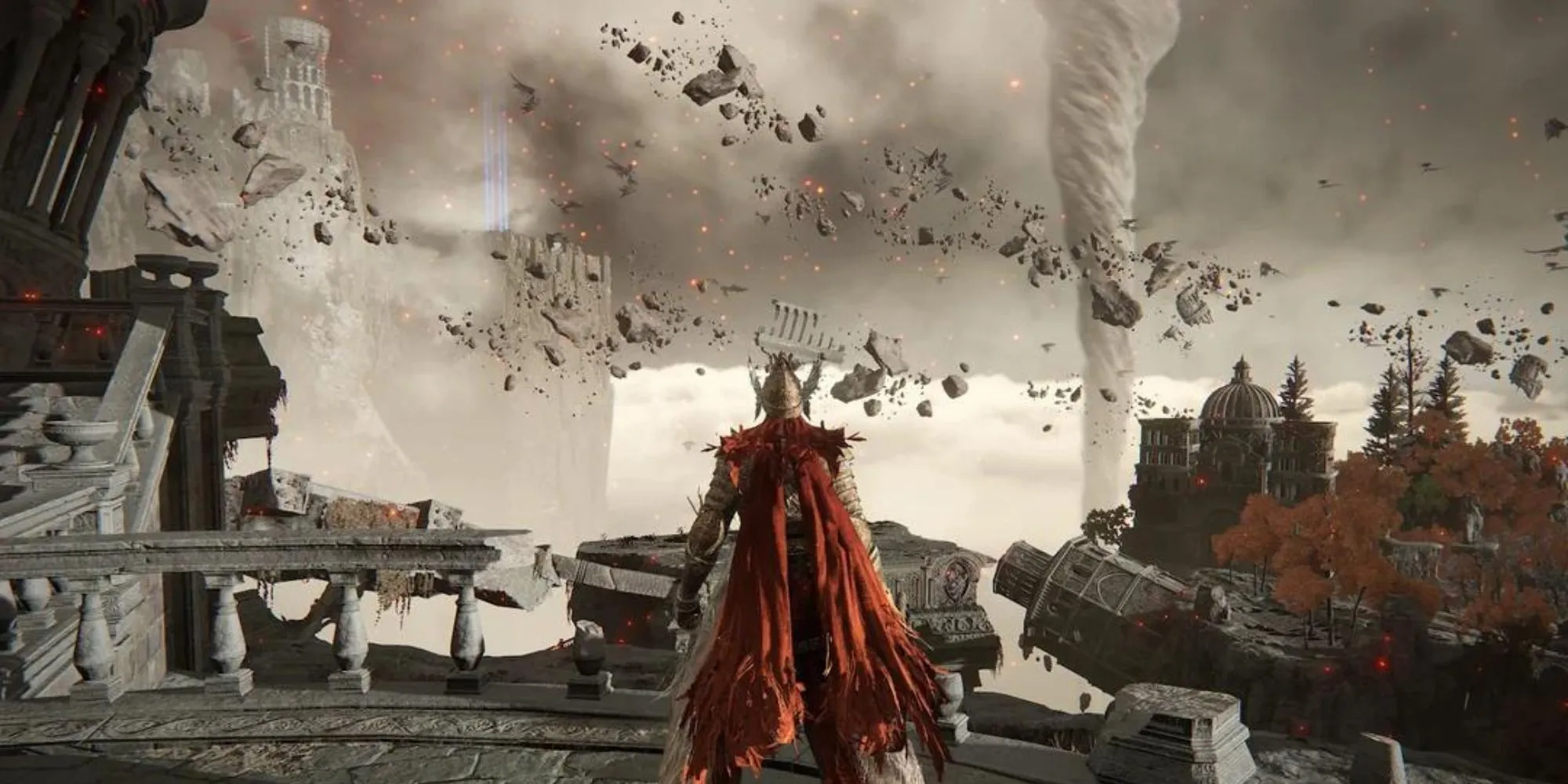 Khu vực Crumbling Farum Azula hùng vĩ trong Elden Ring.