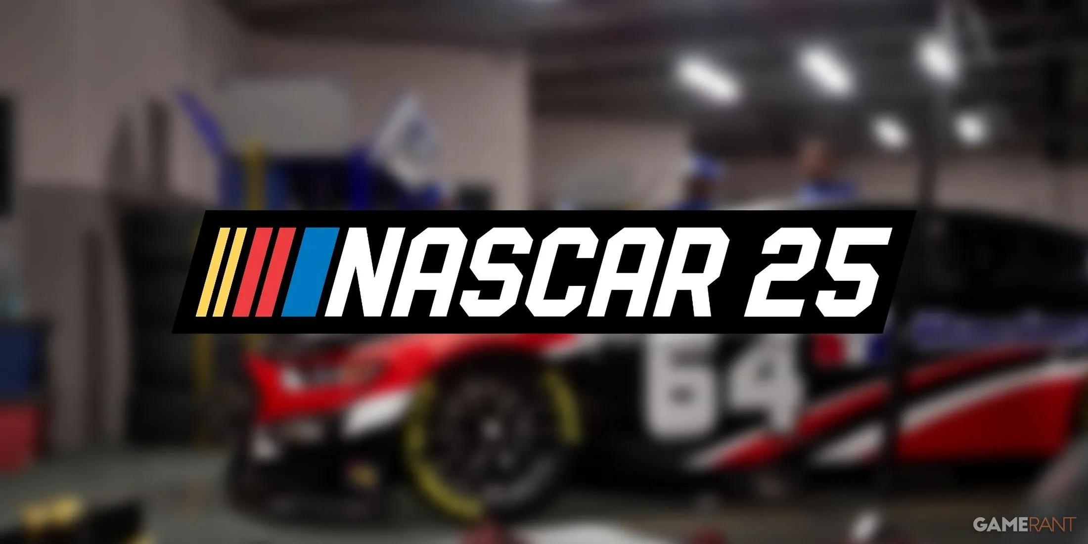 Logo chính thức của NASCAR 25, biểu tượng cho sự trở lại đầy hứa hẹn của dòng game đua xe.