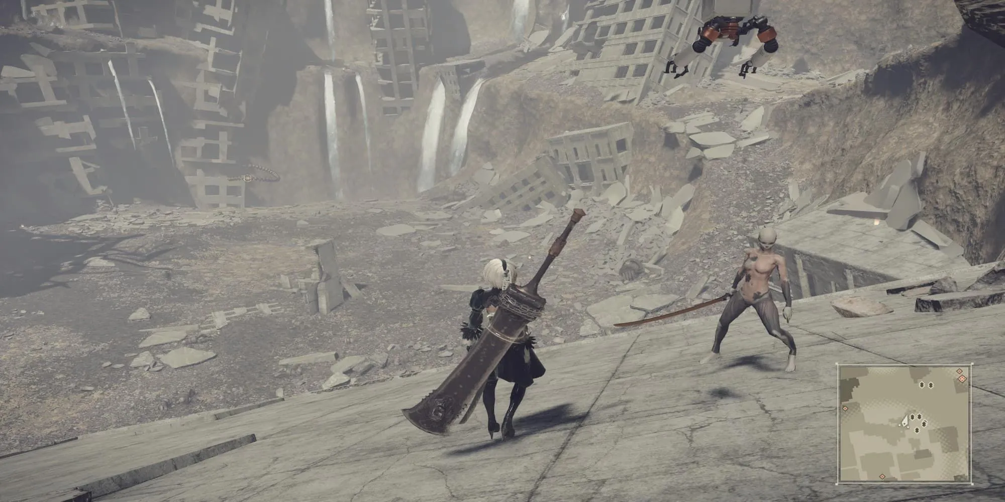 Một Android được sửa chữa trong NieR: Automata, một game Action RPG độc đáo