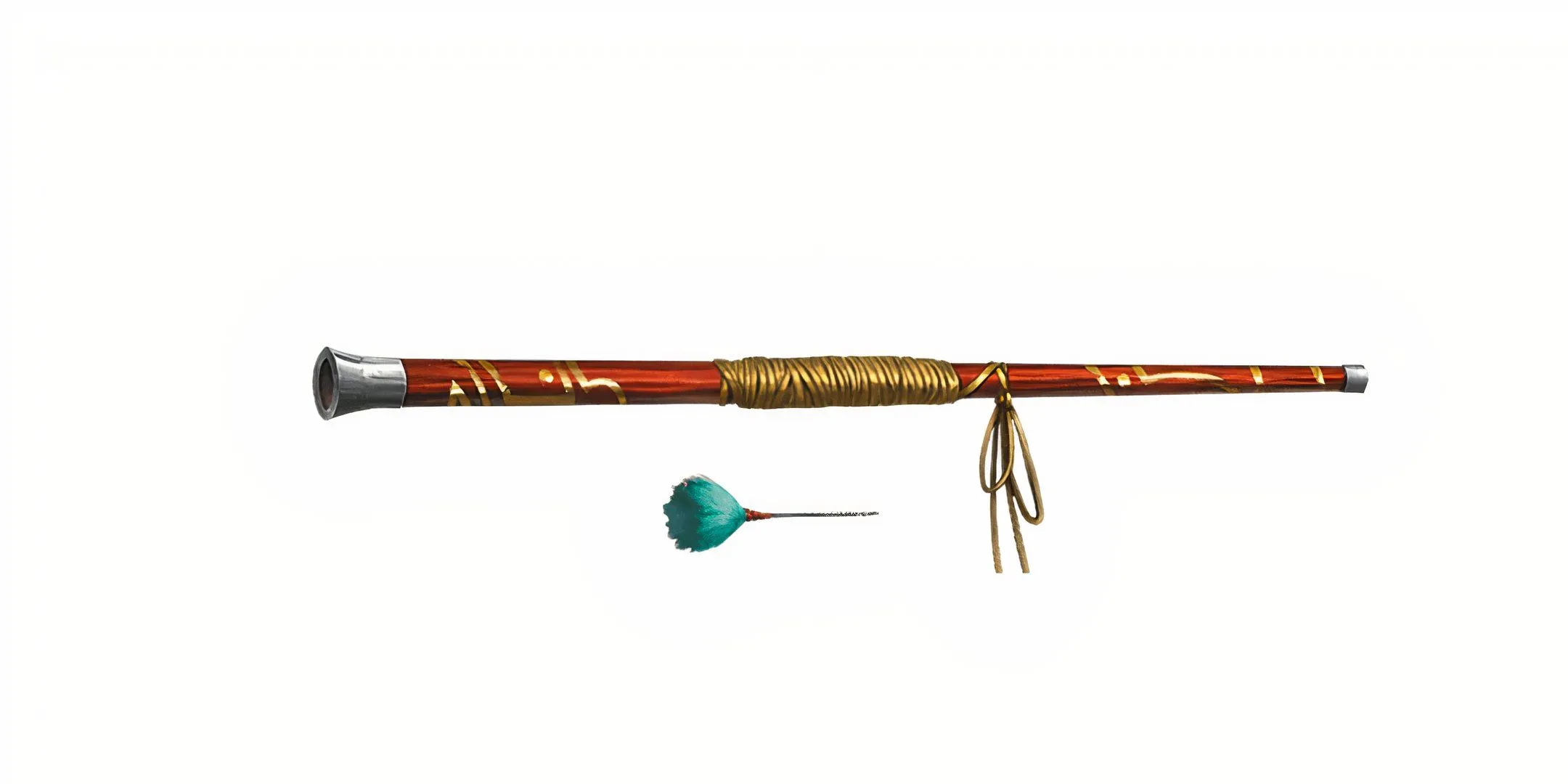 Một chiếc ống thổi tiêu (Blowgun) trong Dungeons &amp; Dragons, vũ khí tầm xa gây sát thương thấp