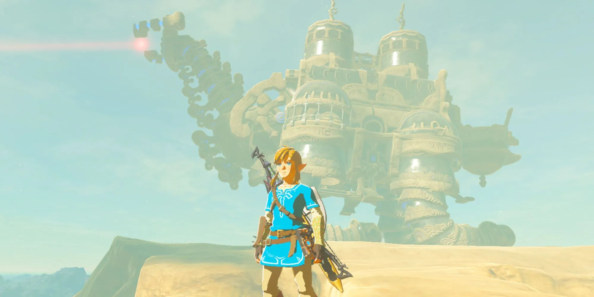Ngục tối trong Zelda Breath of the Wild, minh họa khu vực khám phá trong game