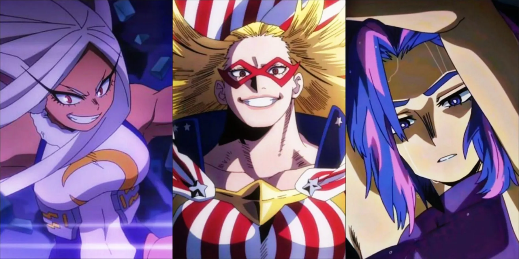 Những nữ anh hùng tài năng của My Hero Academia, với khí chất mạnh mẽ và vẻ đẹp riêng biệt.