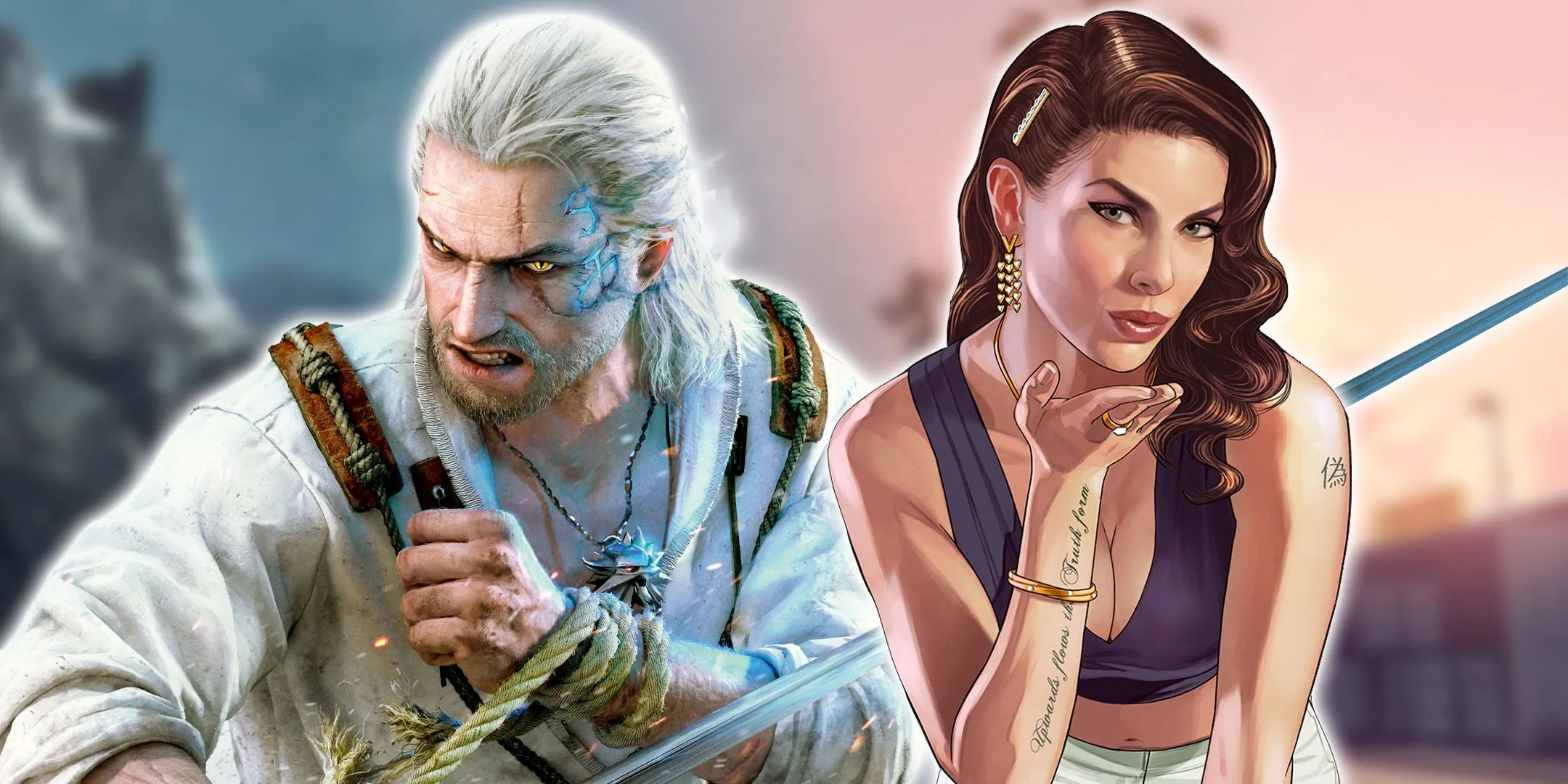Phong cảnh rộng lớn và hùng vĩ trong một tựa game thế giới mở được thiết kế tỉ mỉ, tượng trưng cho những cuộc phiêu lưu bất tận.
