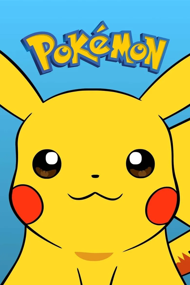Poster anime Pokemon với các nhân vật chính Ash, Pikachu và những người bạn, tượng trưng cho hành trình đầy kỷ niệm của series