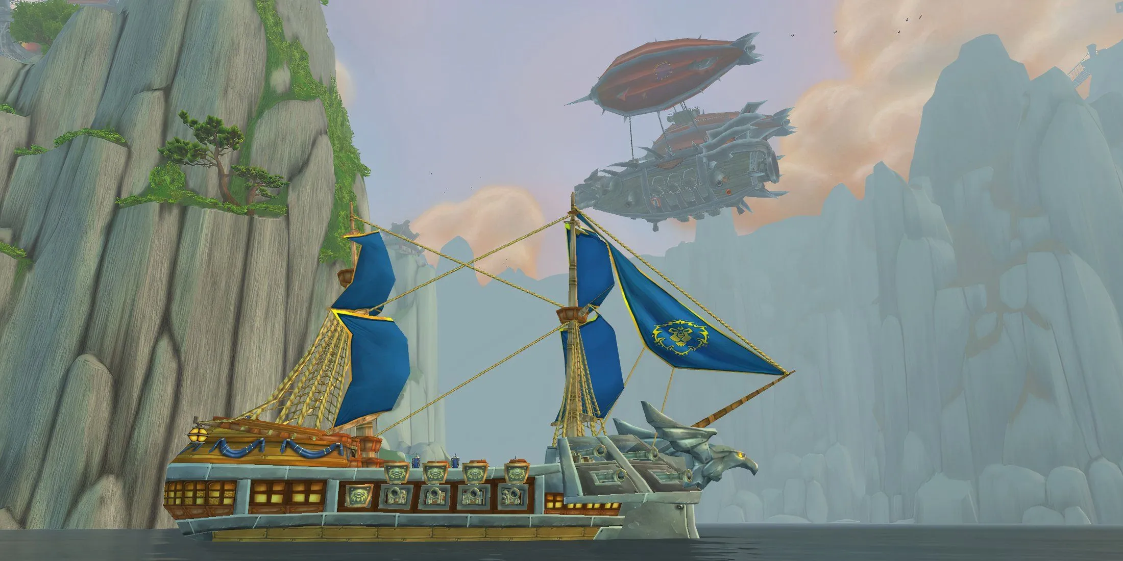 Quân đội Horde và Alliance giao tranh ác liệt trên đường đến Pandaria trong World of Warcraft