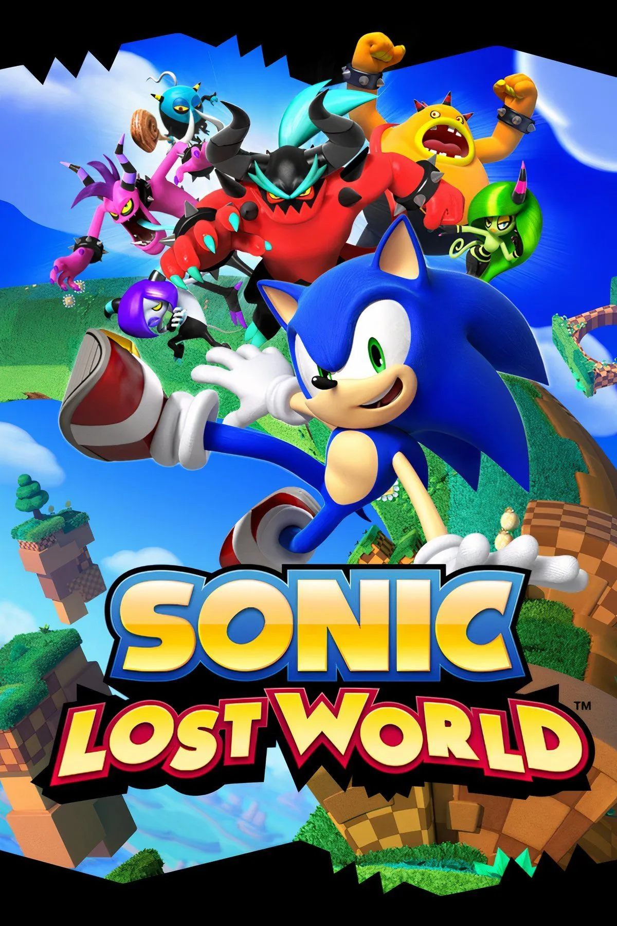 Sonic và nhóm phản diện Deadly 6 trong cuộc phiêu lưu đầy màu sắc của Sonic Lost World