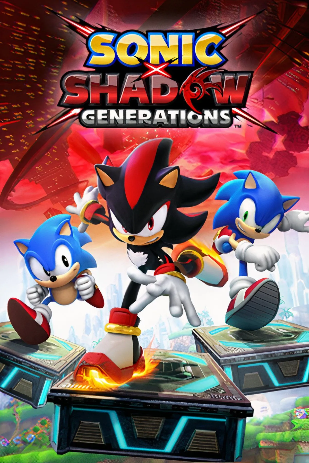 Sonic X Shadow Generations: Lễ kỷ niệm hoành tráng với dàn nhân vật đông đảo nhất series