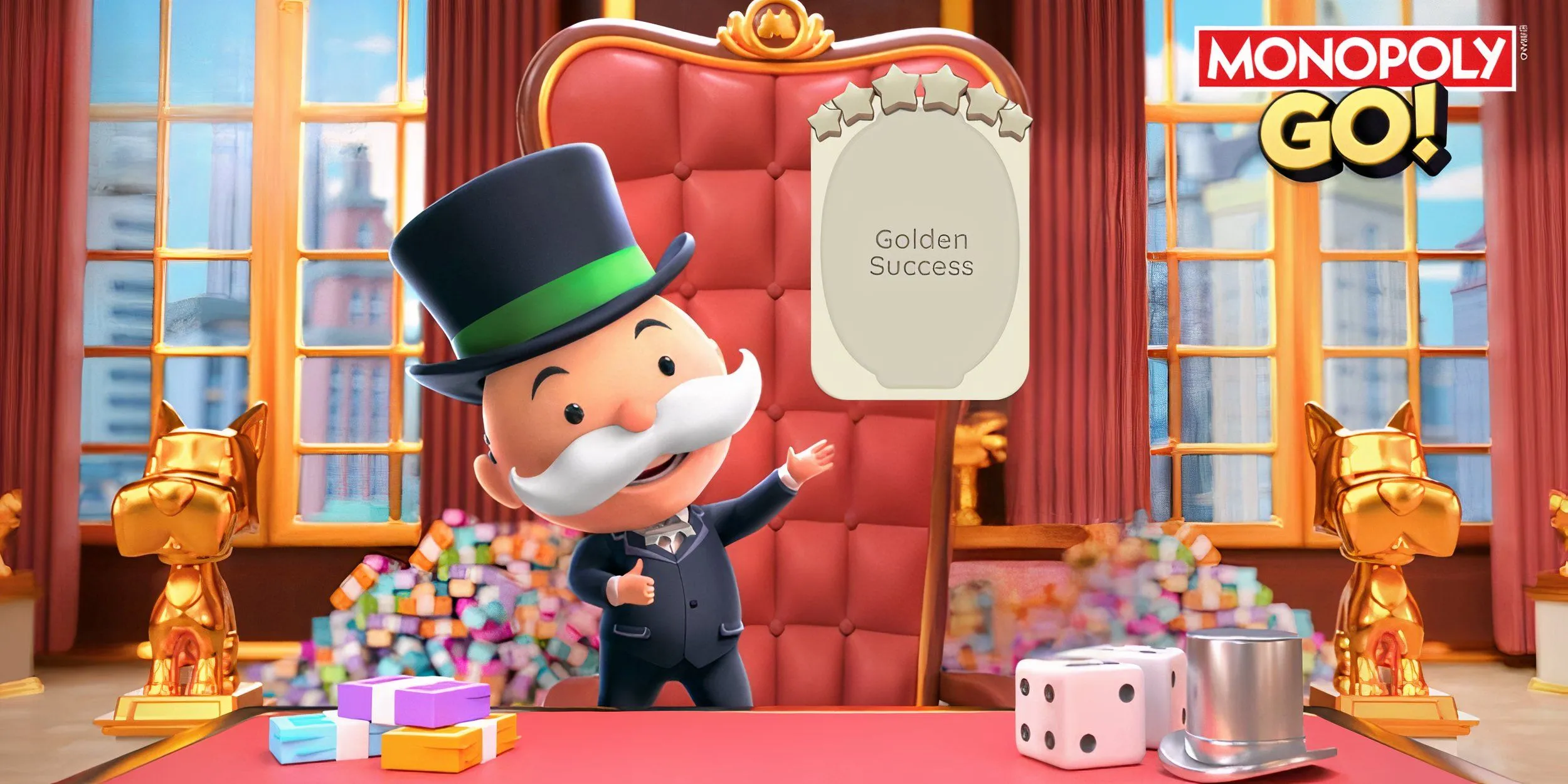 Sticker 6 sao hiếm hoi trong Monopoly GO mang đến niềm vui cho bộ sưu tập game thủ