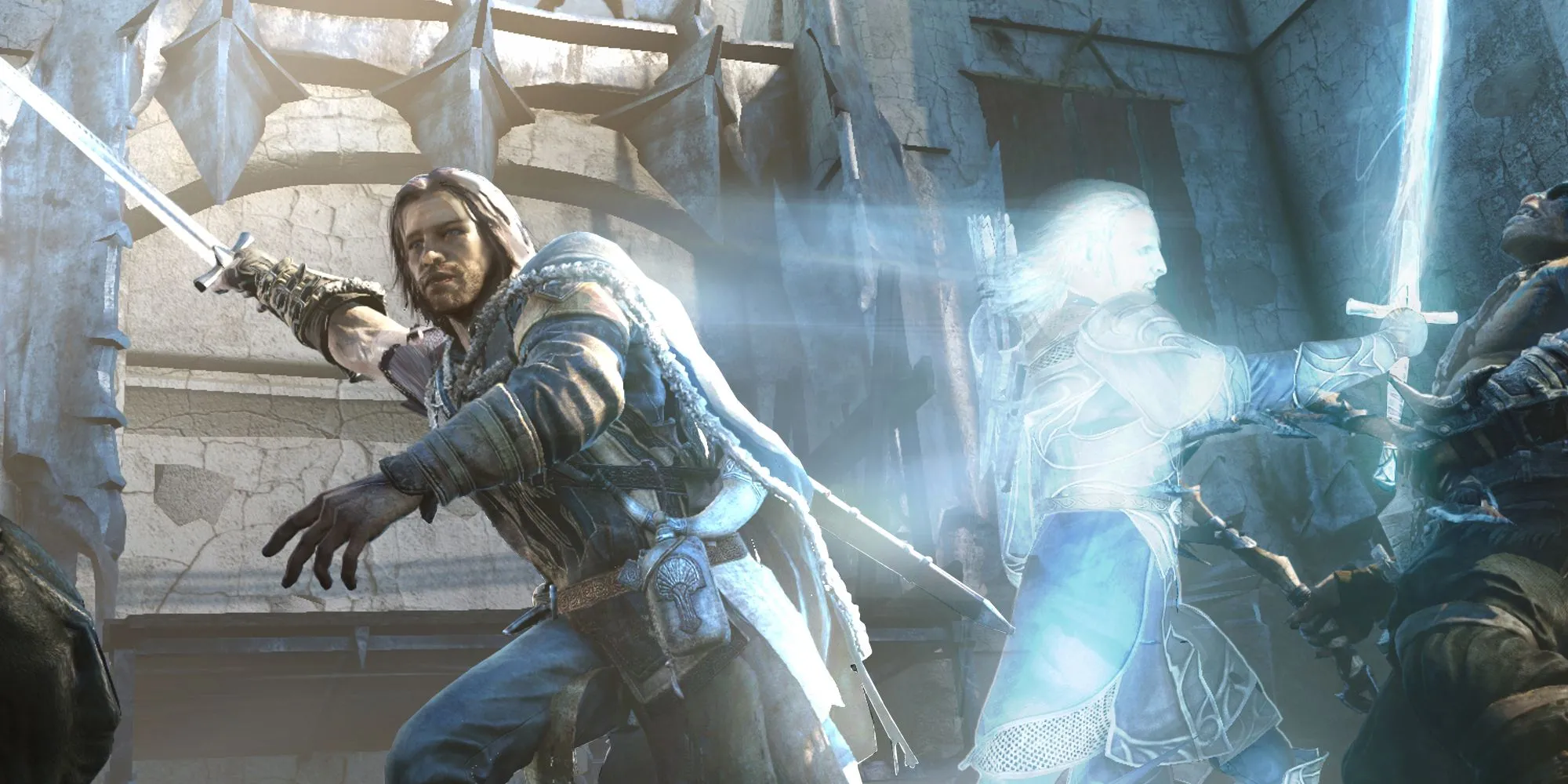 Talion và Celebrimbor trong Middle-Earth Shadow of War