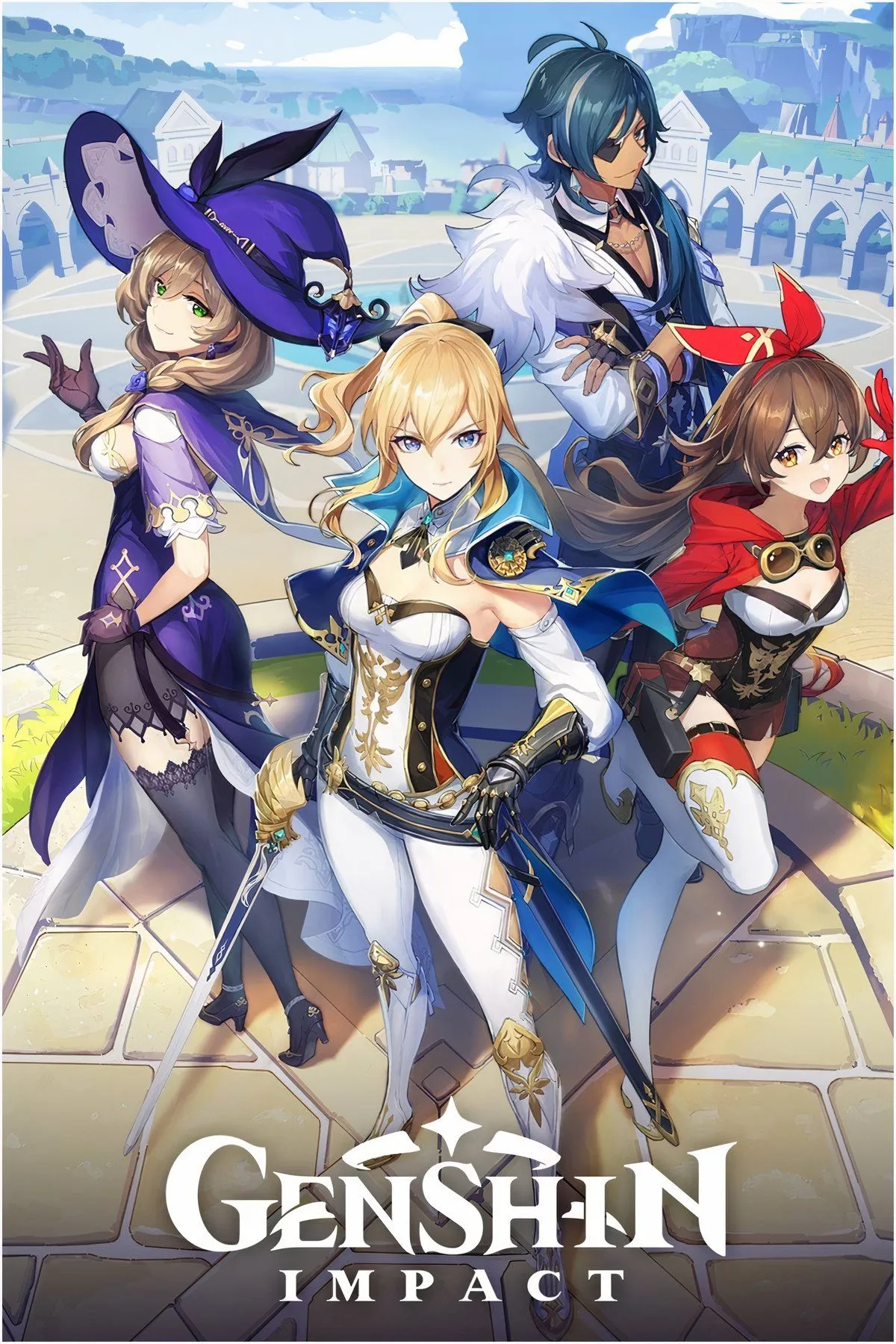 Tổng hợp hình ảnh các nhân vật và khung cảnh tuyệt đẹp trong Genshin Impact, tựa game gacha chúc mừng sinh nhật người chơi bằng quà tặng đặc biệt.