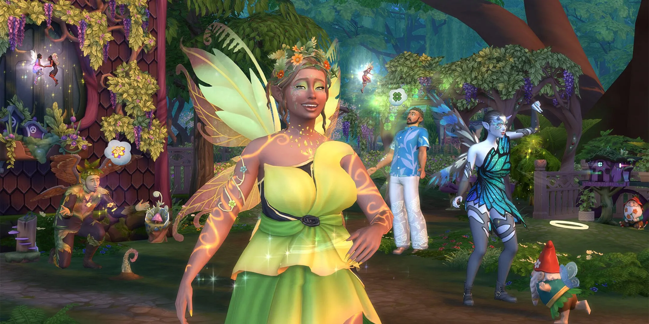 Tổng quan về The Sims 4 Enchanted by Nature, nơi cây Lightning Root xuất hiện