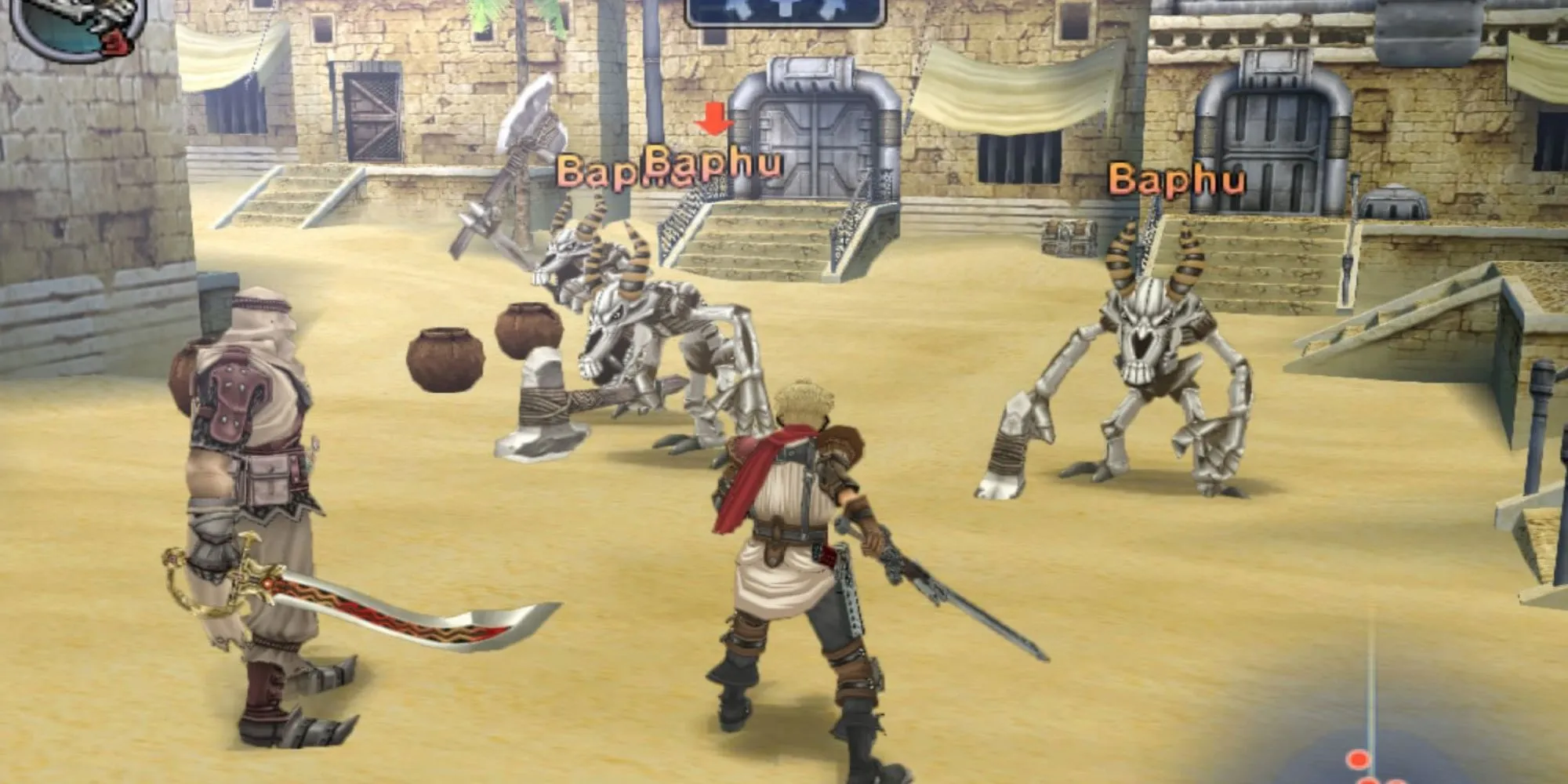 Trận chiến thời gian thực đầy màu sắc trong game Rogue Galaxy PS2