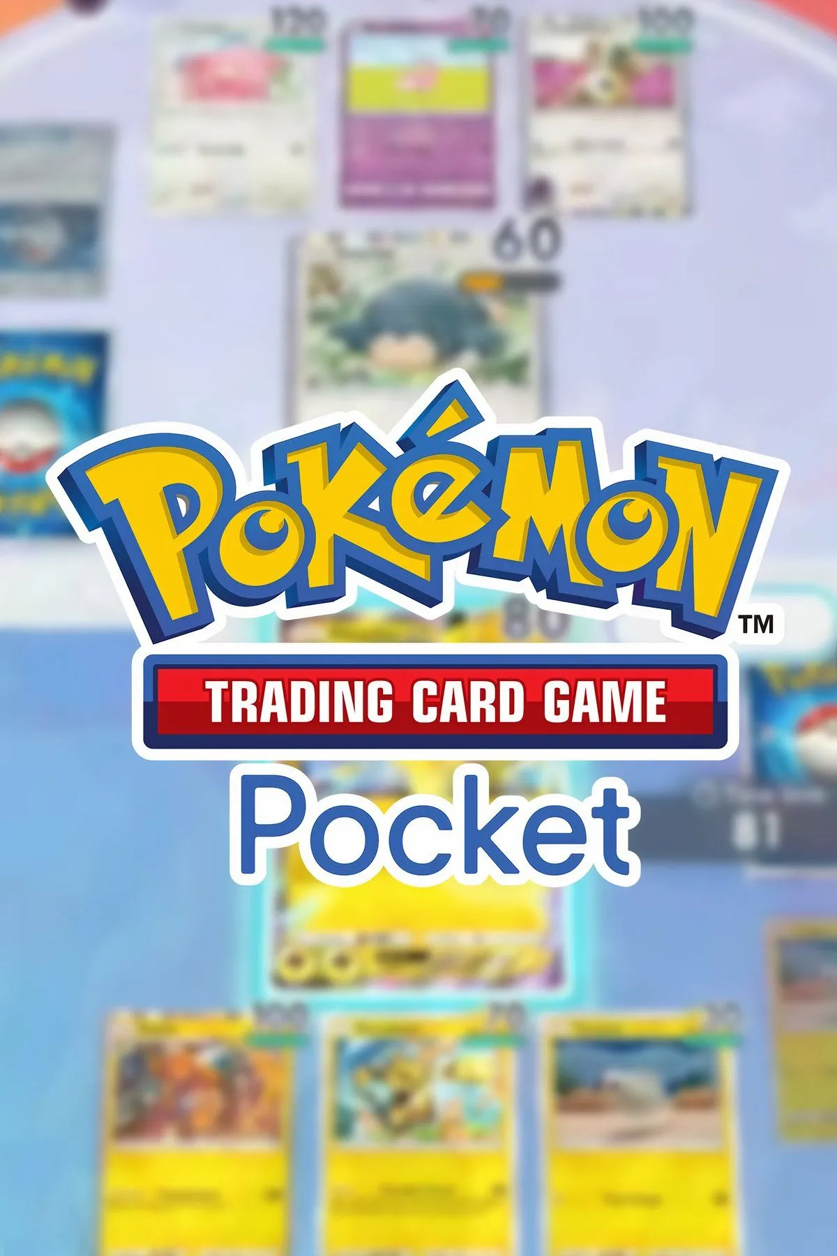 Trang bìa game Pokemon Trading Card Game Pocket