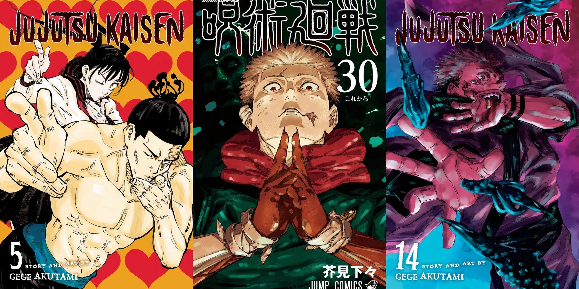 Tuyển tập các bìa manga Jujutsu Kaisen ấn tượng và đẹp mắt nhất, thể hiện phong cách nghệ thuật độc đáo của series.