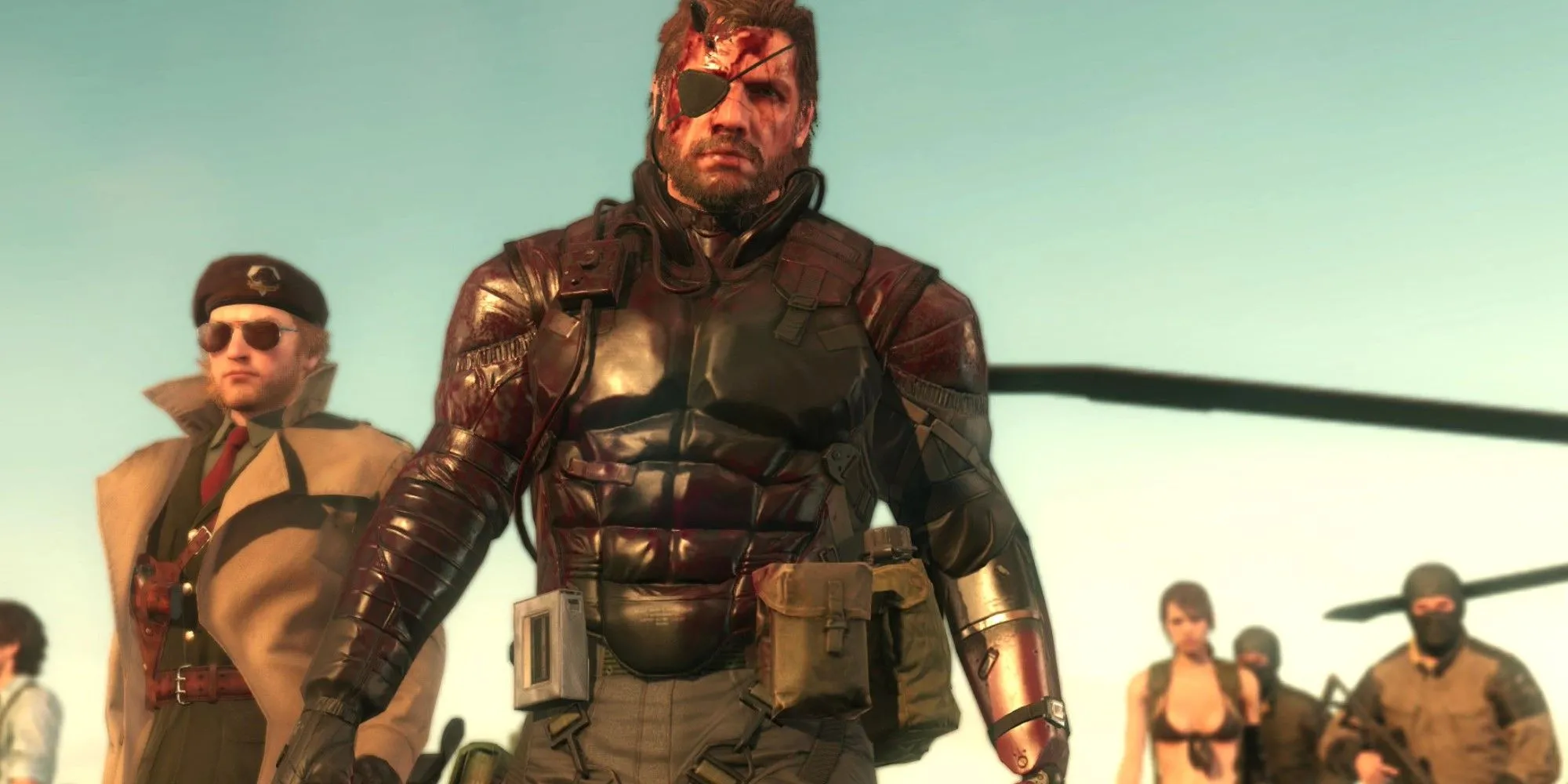 Venom Snake, nhân vật chính của Metal Gear Solid V: The Phantom Pain.