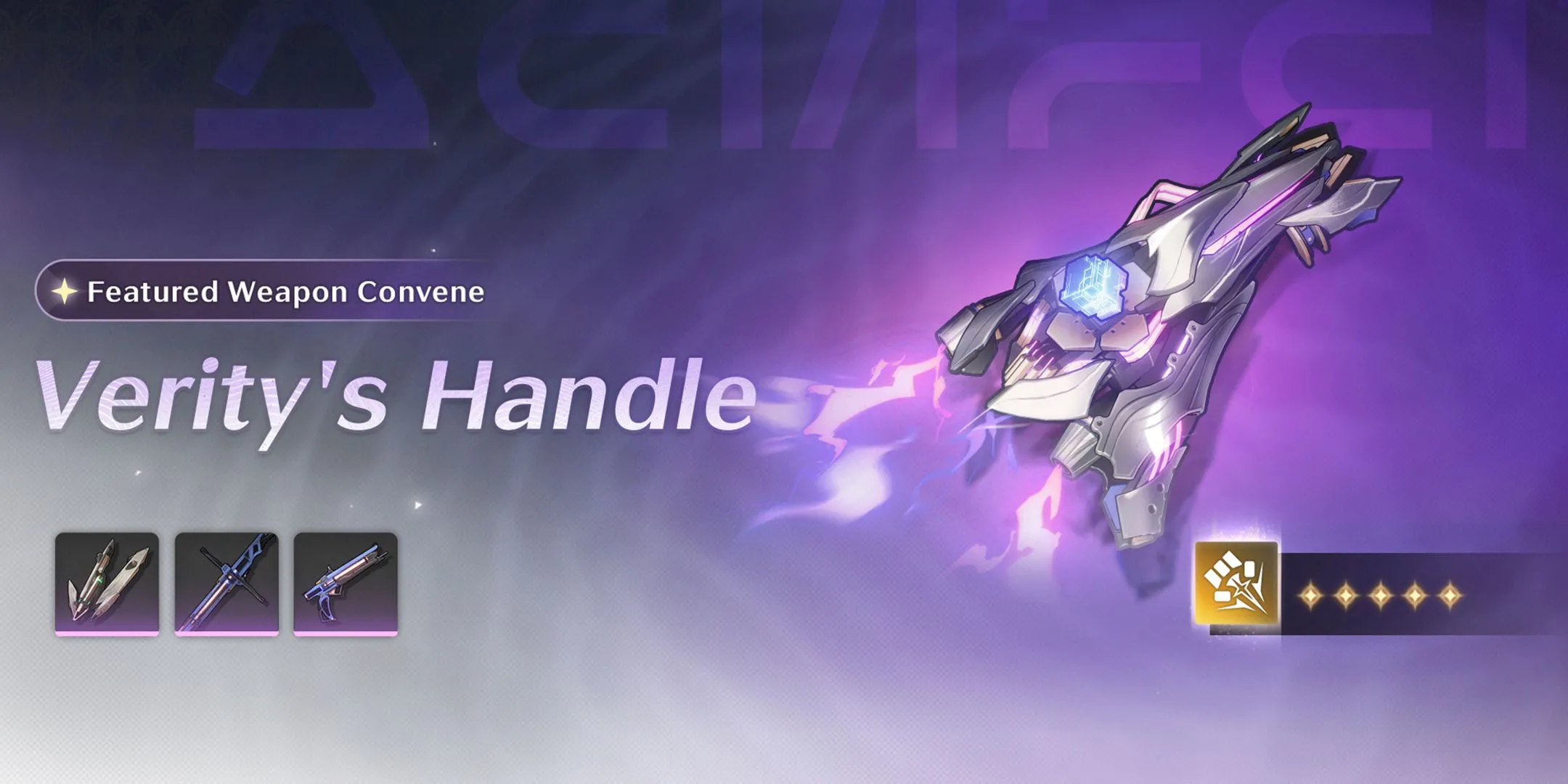 Vũ khí Verity's Handle đi kèm banner Xiangli Yao Wuthering Waves 1.2