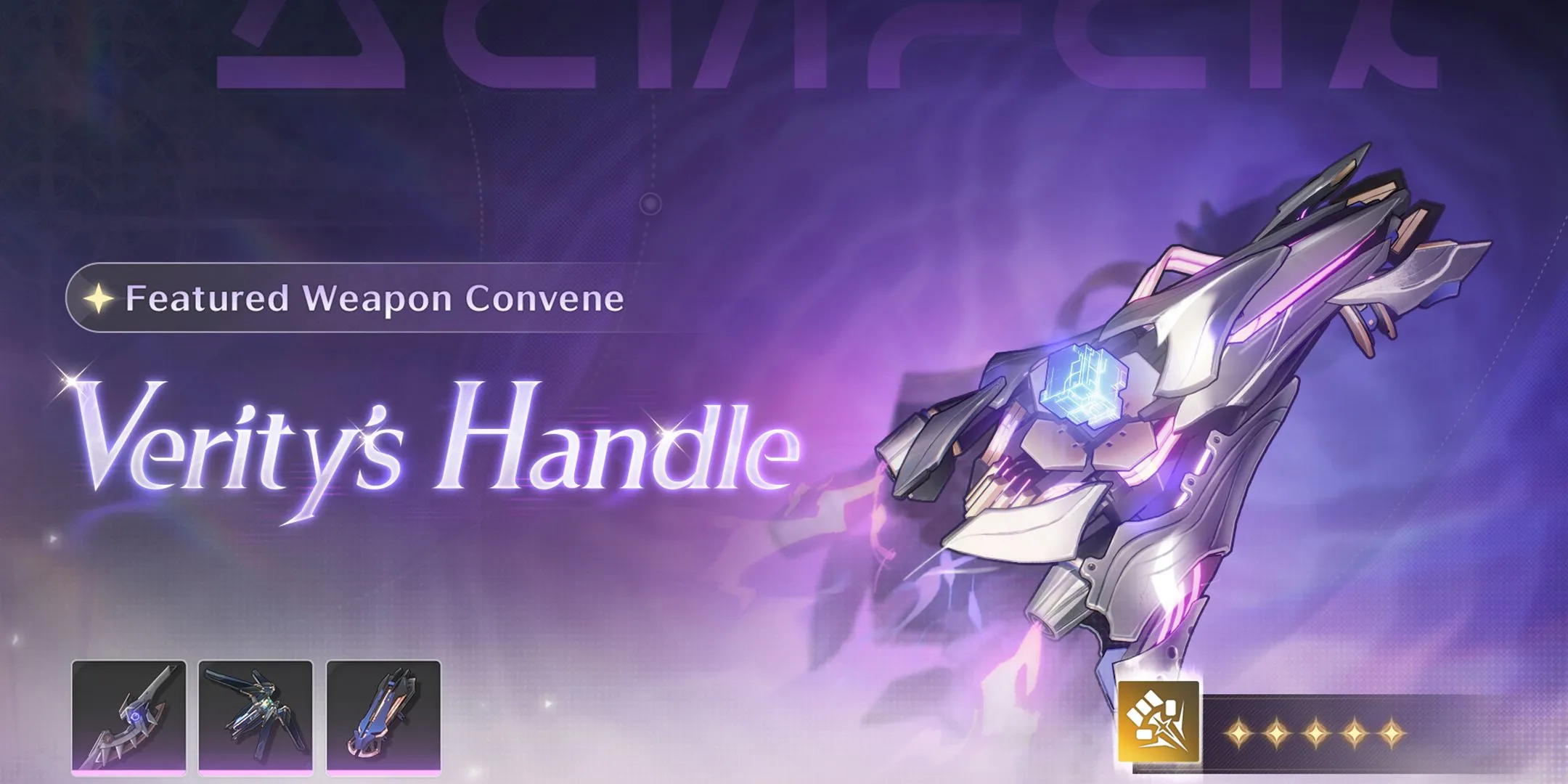 Vũ khí Verity's Handle đi kèm banner Xiangli Yao Wuthering Waves 1.4